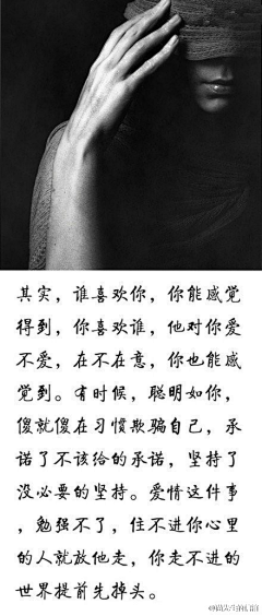 人心怕碎海怕伤·采集到那些感触的文字