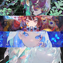୨୧画画的小也♡采集到【画师】はむメロン
