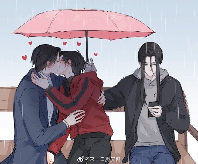 魔道祖师漫画冷冷的冰狗雨粮在脸上胡乱的拍二次元条漫温宁我什么都不
