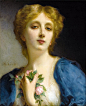 法国画家艾蒂安·阿道夫·皮奥特(1850-1910)油画作品