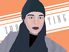 人像卡通手绘嘻哈风格