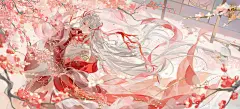 花亦山心之月 花 古风男