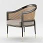 3d models: Arm chair - Grasse Chair by Nicholas Haslam