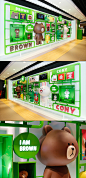 LINE FRIENDS STORE IN TAIPEI : LINE FRIENDS Taipei store is Taiwan’s first official store. The space is designed so that people can experience LINE FRIENDS not only as purchasable products but as characters displayed throughout the store, which incorporat