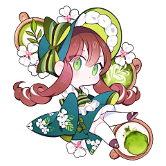 yoliko采集到q版小人