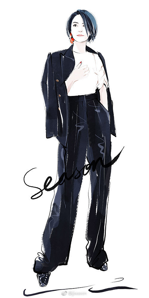 #jjseason插画# #season...