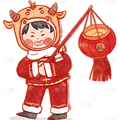 阿甲返程采集到过年古画人物