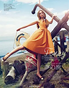 “梦の旅” Model: alexandra smit , spur 杂志 2014.5月号
