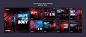Sport and tech social media post template Free Psd