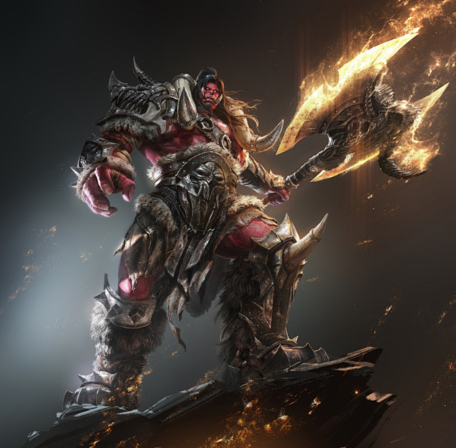 Red Orc (Fan art), G...