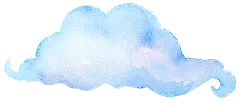 水彩装饰元素 PNG 彩虹 云朵 星星 流星 心 淡雅 卡通 手绘 童话 卡片 梦幻 免抠图PNG素材，更多素材尽在【点技能】