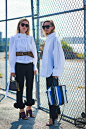 Annabel Rosendahl and Celine Aagaard by STYLEDUMONDE Street Style Fashion Photography