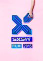 SXSW 2015 : Poster for SXSW Film 2015. Collaboration with designer Anna Lian Tes. _色彩搭配/配色/颜色 _『颜色搭配』采下来 #率叶插件，让花瓣网更好用#