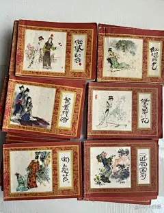 我收藏的四大名著小人书，孩子们都不喜欢看，只有我把它们当宝