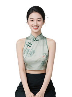 卡没聋采集到AI模特