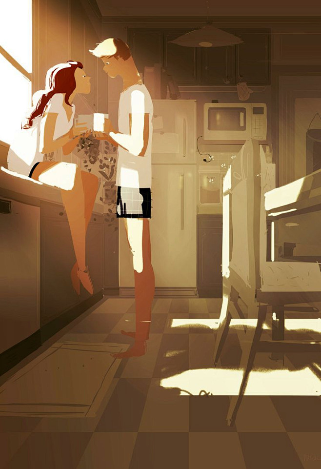 美国插画家Pascal Campion，...