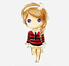 卡通人物免抠素材_新图网 https://ixintu.com 动漫 彩绘 美女