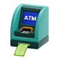 Atm Machine 3D Icon