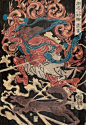 歌川国芳（うたがわ くによし，英译Utagawa Kuniyoshi，1798年－1861年）号一勇斎、朝桜楼，日本江户时代人，是浮世绘歌川派晚期的大师之一。