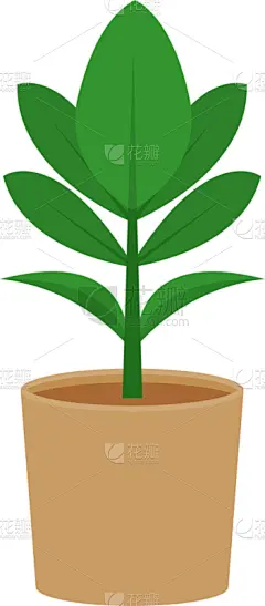 盆栽植物,计算机图标,室内植物,平坦的,无花果树,花盆,环境,植物群,草,花