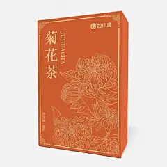 菊花茶纸盒包装设计