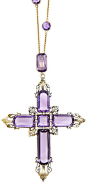 珠宝｜Victorian Jewelry，十字架。