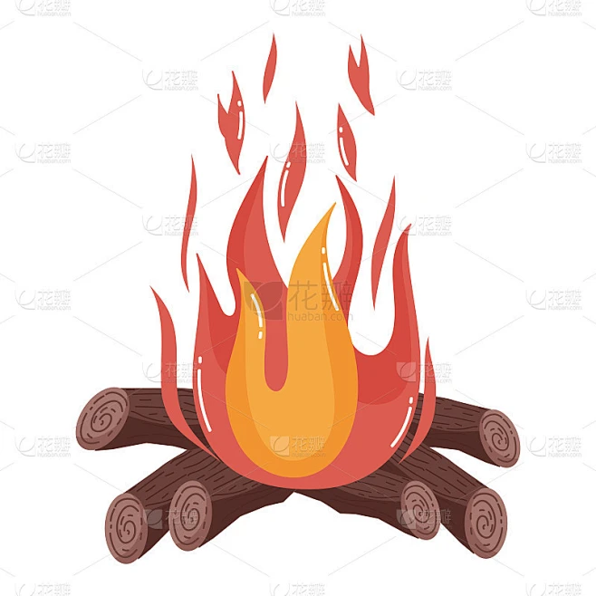 Isolated camp fire vector design图片_其他图片图片素材-花瓣网