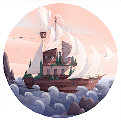 XXiHuang采集到●插画料理●from dribbble&behance