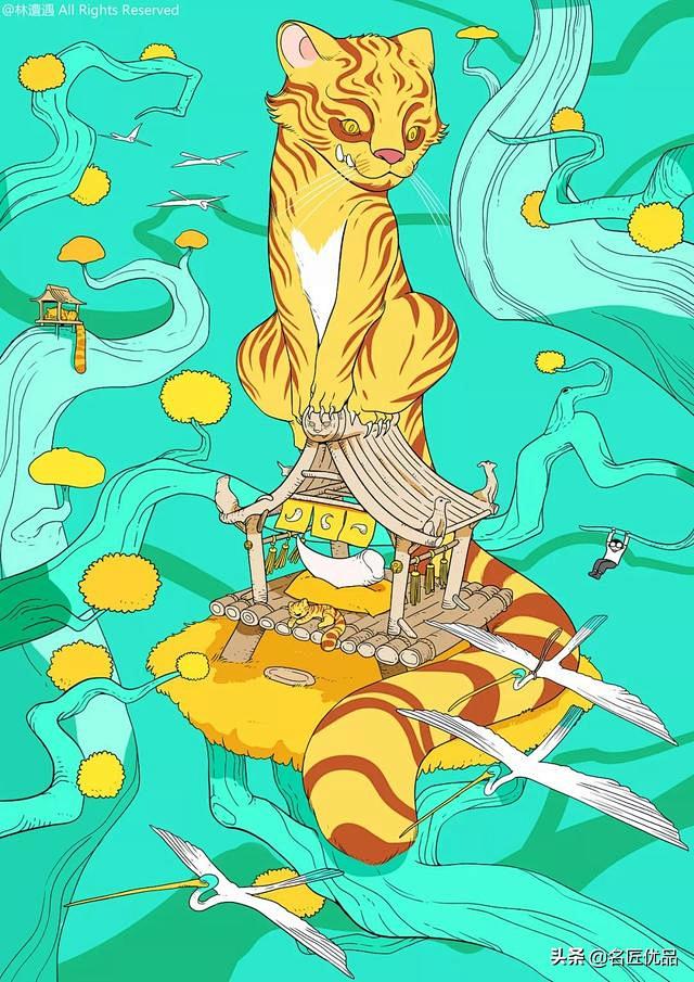 逃避型人格的插画师，却画出了最治愈、最明...