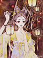 插画师森眠子作品