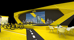 不吵丶不闹采集到Exhibition booth design