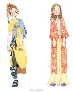 小熊猫课堂超话 @牛臂阿童木 
宅在家里无聊就一起来画画吧。
穿搭班牛牛老师的作品。
分享给大家[爱心]
#水彩##水彩人物##人物插画##人物手绘##水彩教程##校对女孩河野悦子# ​​​​