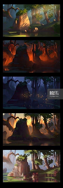 Se7en君采集到横版场景