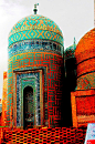 ♕ Iranian architecture + mosaics