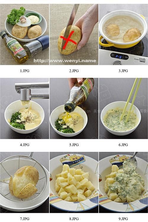 如何做土豆色拉的做法（土豆沙拉）