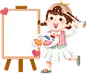 画家小人