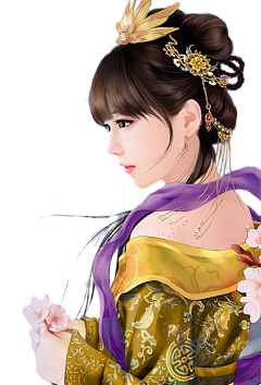 芯大大采集到【免扣】古女(黄色)