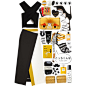 A fashion look from January 2015 featuring wrap tank top, Fendi and black shoes. Browse and shop related looks.