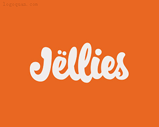 标志说明：Jellies字体标志设计欣赏...