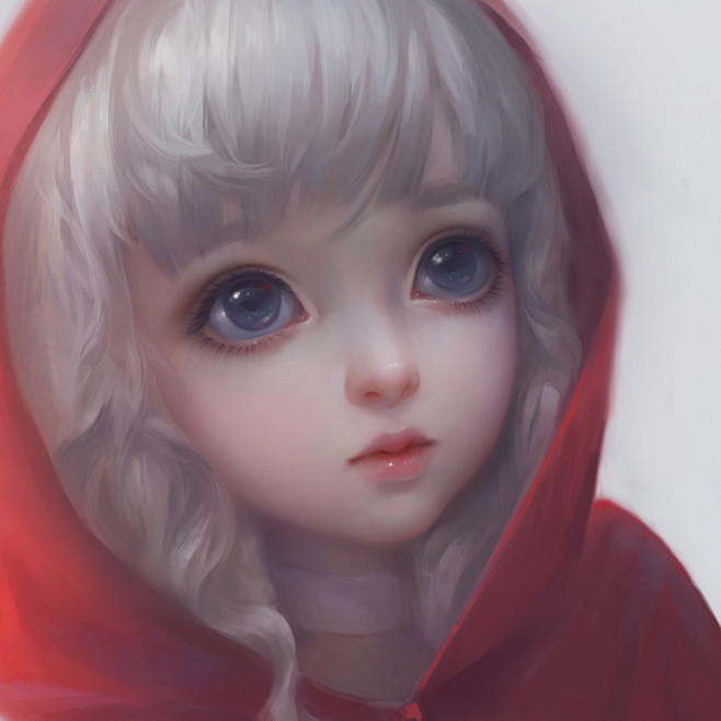 #原画头像# #原画cg练习# #cg头...