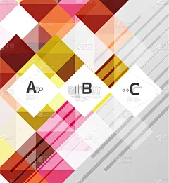 极简构图,抽象,形状,正方形,背景聚焦,华丽的,折纸工艺,对称,几何形状,清新