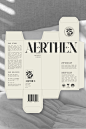 an open magazine with the word aerthn printed on it