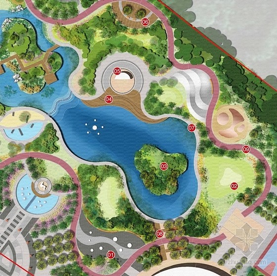 [苏州]现代生态体育公园景观规划设计方案...