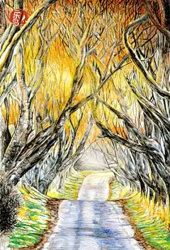 #飞乐鸟作品#《风景绘》——无论是壮丽磅礴的山河或者是静谧恬美的乡间小镇，美丽的风景，总是会让我们流连忘返。你有没有想过，有一天可以用画笔来诠释和表现它们呢？！飞乐鸟正版《风景绘》28处浪漫风景 绘画技巧手绘 满159包邮