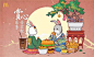 中秋插画_百度图片搜索