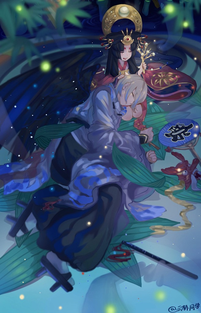 阴阳师大触觉醒第二季同人插画大赛阴阳师手游官网网易和风匠心巨制