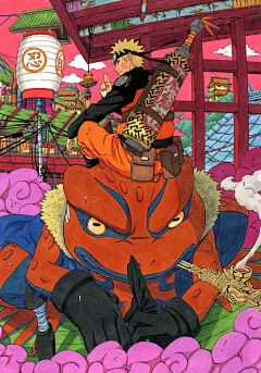 岸本绘制火影原画集欣赏_底层页面_杂志_腾讯网