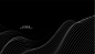 Black background with dark gray wavy lines design