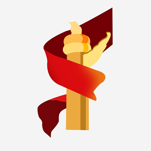 建党节中华柱插画设计矢量图标_88ICON https://88icon.com 党徽 国徽 牡丹 党标志 龙柱 中华柱 五角星 党课