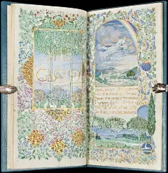 插画艺术家–Jessie Bayes
​​​英国插画家Jessie Bayes在1914年制作的一本纯手绘书《给云朵和夜晚》，绘图精美细腻，点缀其间的是雪莱的诗句。 